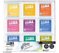Set d'encreurs Izink Pigment - Assortiment Vif - 9 pcs G