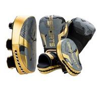 Set D'entrainement De Boxe Gris Et Or Arena Gants De 12 Oz