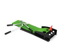 Set d'entrainement de golf,Set de golf de bureau,Tapis de golf,Set de golf cadeau,Stylos putters de golf,Set d'entrainement de mini golf