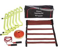 Set d'entraînement fitness - haies / échelles / cônes / corde à sauter - sac de transport inclus