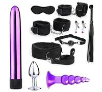 Set D'EntraîNement Multifonctionnel Accessoire CôNe Nylon 11 PièCes, Cadeau De Couple Fitness éTirement De Hanche+Y11.2(Noir)