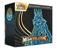 Set D'Entraîneur Fuoriclasse Elite Trainer Box Mégaévolution Lucario Italiano
