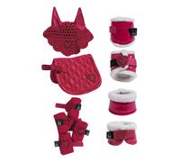 HKM Kit d'équitation de démarrage Cuddle Pony Rouge Taille Unique