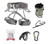 Set d'escalade Ocun Climbing Twist Set gris XS-M