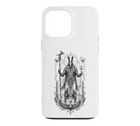 Set Desert Chaos God Ancient Egyptien Art Noir et Blanc Coque pour iPhone 13 Pro Max