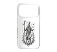 Set Desert Chaos God Ancient Egyptien Art Noir et Blanc Coque pour iPhone 17 Pro