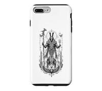 Set Desert Chaos God Ancient Egyptien Art Noir et Blanc Coque pour iPhone 7 Plus/8 Plus