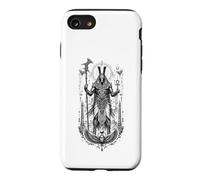 Set Desert Chaos God Ancient Egyptien Art Noir et Blanc Coque pour iPhone SE (2020) / 7/8
