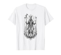 Set Desert Chaos God Ancient Egyptien Art Noir et Blanc T-Shirt