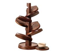 Set Dessous De Plat en Bois Forme Arbre sous-Plat en Bois Isolant Forme | Support de Vaisselle pour Repas Cuisine Salle à Manger Appartement Dortoir Poêle Tasse Théière Bol Vaisselle Plats