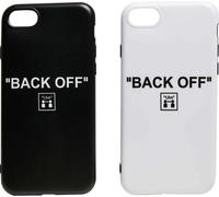 Set d'étuis pour téléphone 6/7/8 de Mr. Tee Back Off I blanc/noir - UNI