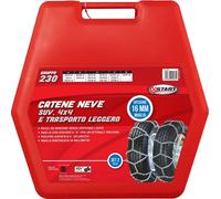 Set Deux Pièces Chaînes à Neige 16MM Groupe 230 pour SUV 4x4 E Transport Lumière