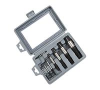 SET d'Extracteur à Vis de 8 Pcs: Kit d'Outil de Retrait en Spirale Gauche pour les Vis Endommagés Boulons les Tuyaux avec Boîtier