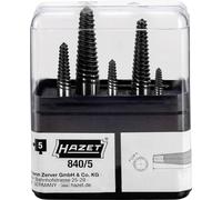 Set d'extracteurs de vis 5 pièces Hazet 840/5 M3 - M18 1 set