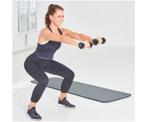 Set d'haltères vinyle, dans un coffret