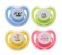 Set Di 4 Tettarelle Per Cuccioli E Gattini - Silicone 14g, Forma Farfalla Con Coperchio | Antipolvere, Accessorio Calmante Animali Domestici, Ideale Per Casa, Viaggio E Trasporto
