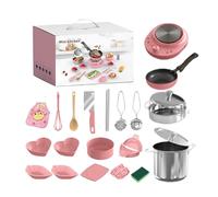 Set Di Alimenti Da Gioco In Legno 5.51 Pollici Per Bambini Piccoli Giocattoli Cibo Pretend Play Da Cucina Con Borsa Della Spesa
