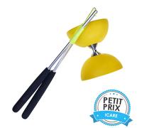 Set diabolo + baguette alu Eureka! Jaune 10,5x12 cm