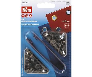 Set d'œillets 5 mm laiton antique - Prym 541361