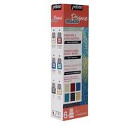 Pébéo – Set d'initiation Fantasy Prisme – Peinture effet alvéolé multi-support, 6 x 20 ml