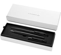 Set d'instruments d'écriture Pelikan Jazz Noble Elegance carbon 1 stylo à bille + 1 stylo plume