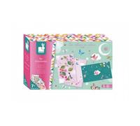 Set d'invitation - Juratoys-Janod - J07808 - 10 cartes - 10 enveloppes - Stickers brillants