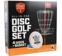 Set disc golf - Discmania - Panier lite pro + 4 disc golf MULTI-COLOUR