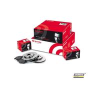 Set Disques Et Plaquettes Avant Brembo pour Fiat Panda 141 4x4 Trekking 1.1 37Kw