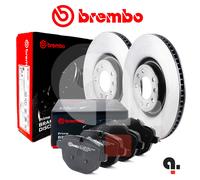 Set Disques Et Plaquettes de Frein Arrière Brembo Pour BMW Serie 5 Série 6 7