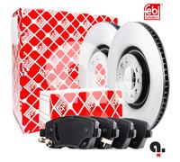 Set Disques Et Plaquettes de Frein Avant Febi Pour Nissan Micra V Partir 12.2016