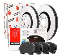 Jeu de 2 disques de frein avant BREMBO 09.8695.14