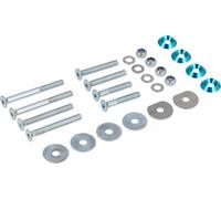 Set: disques fraisés CNC 25 mm pour amortisseur / entretoise, bleu clair - pour S51, S50, S70, S53, S83