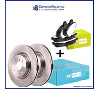 Set Disques + Plaquettes Avant Alfa Romeo 147 1.9 JTD - Jtdm 2000 ->2010