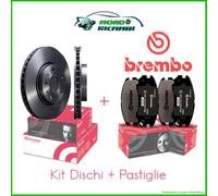 Set Disques + Plaquettes Brembo Arrière Pour Audi A6 Allroad 4FH-C6 06- > 11