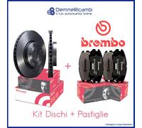 Set Disques + Plaquettes Brembo Arrière Pour Audi A6 Allroad 4FH-C6 06- > 11