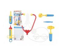 Set docteur/médecin 9pcs plastique