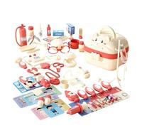 Set Docteur pour , Mallette Design Set pour Faux Médicaux pour , pour Jeu De Rôle, Jeu Médical pour Jeu De Fiction, Multifonctionnel avec Et Son - pour Enfant et Fille