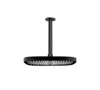 Set douche à effet de pluie Oltens Vann 37008300, bras de douche Oltens Aera 39405300