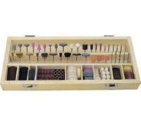 Set doutils à fraiser-meuler-polir Brüder Mannesmann M92568 Diam. tige 3,2 mm N/A