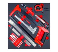 Set d'outils de coupe et de mesure 32 pièces module en mousse pour servante d'atelier MW Tools MWPS32