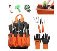 Set d'Outils de Jardinage - Acier Inoxydable avec | Sécateur et Pelle pour Le Jardinage | Idéal Femme Passionnés Cadeaux Anniversaire Noël Fête des