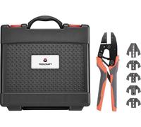 Set d'outils de sertissage TOOLCRAFT 2196772 assortiment à sertir avec coffret inclus