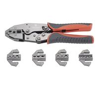 Toolcraft Set d'outils de sertissage PZ-506 430461 – pince + profils à sertir 6 pièces