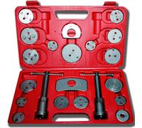 Set D'outils Pour Étrier De Frein, Kit De Réparation Pour Repousse Piston, 21 Pièces, Avec Une Mallette Rouge, Matériau: Acier C45