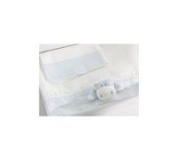 Set Draps pour Lit bébé Bombo Bleu