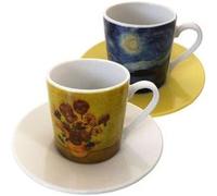 Set duo à café VAN GOGH MULTICOLORE G