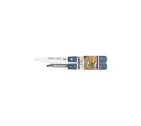 Set couteau d'office lame lisse et éplucheur double tranchant bleu Nogent