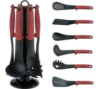 Set D'ustensiles De Cuisine 7 Pièces Rouge Royalty Line Rlu06