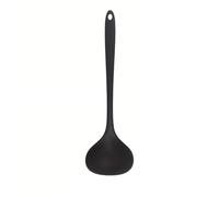 Set d'ustensiles de cuisine en silicone Casseroles antiadhésives, spatule en Silicone, louche à soupe, cuillère fente, outils de cuisine, 1/4/8 pièces(Black Secret spoon)