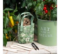 Set d'ustensiles de jardinage - cordelette de jute, ciseaux à fil, fiche de plante & sac pour balcon & jardin